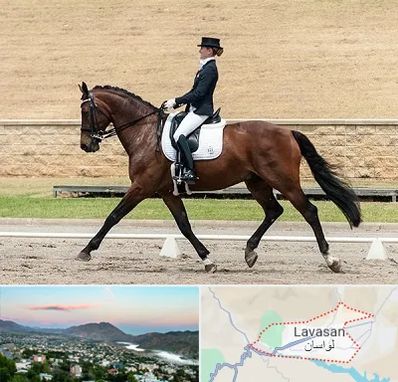 باشگاه سوارکاری بانوان در لواسان