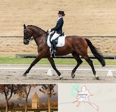 باشگاه سوارکاری بانوان در تویسرکان