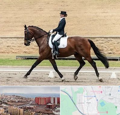 باشگاه سوارکاری بانوان در سهند تبریز