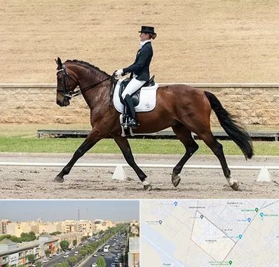 باشگاه سوارکاری بانوان در کیانمهر کرج