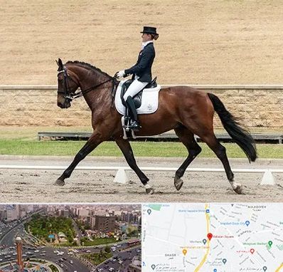 باشگاه سوارکاری بانوان در سبلان 