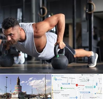 باشگاه فیتنس آقایان در کارگر جنوبی 