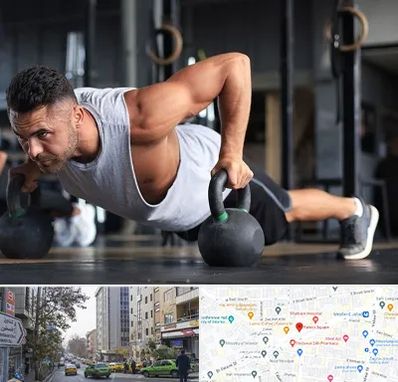 باشگاه فیتنس آقایان در فاطمی 