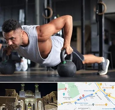 باشگاه فیتنس آقایان در زرگری شیراز