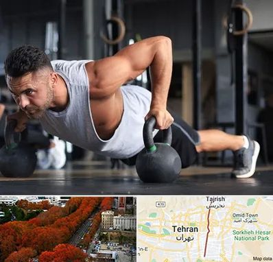 باشگاه فیتنس آقایان در ولیعصر 