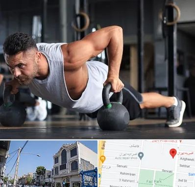 باشگاه فیتنس آقایان در افسریه 