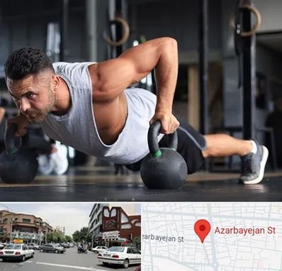باشگاه فیتنس آقایان در خیابان آذربایجان