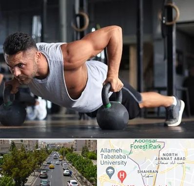 باشگاه فیتنس آقایان در شهران 