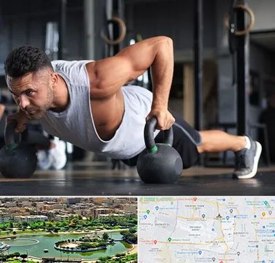 باشگاه فیتنس آقایان در منطقه 9 تهران 