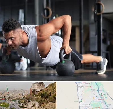 باشگاه فیتنس آقایان در فرهنگ شهر شیراز