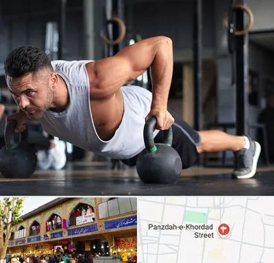 باشگاه فیتنس آقایان در 15 خرداد