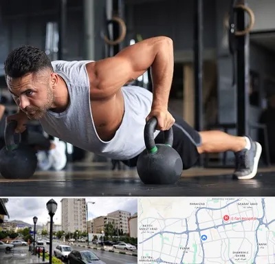 باشگاه فیتنس آقایان در شمال غرب تهران