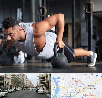 باشگاه فیتنس آقایان در زیتون کارمندی اهواز