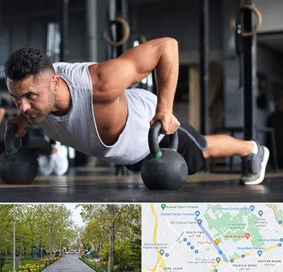 باشگاه فیتنس آقایان در قدوسی غربی شیراز