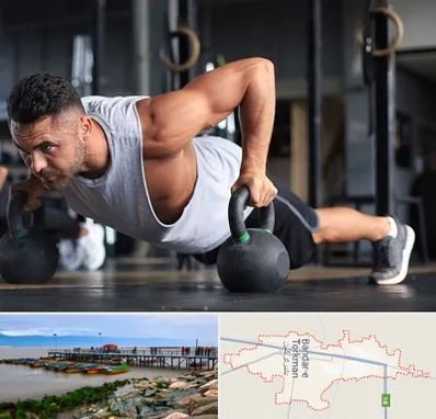 باشگاه فیتنس آقایان در بندر ترکمن