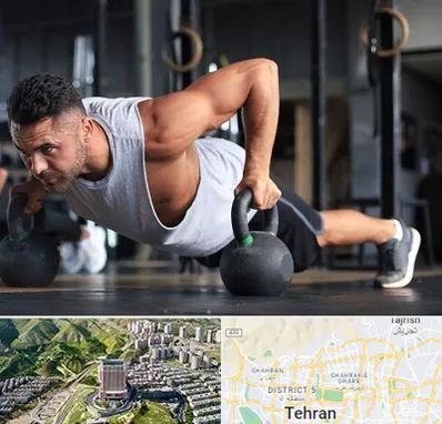 باشگاه فیتنس آقایان در شمال تهران 