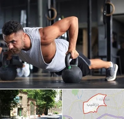 باشگاه فیتنس آقایان در دزاشیب