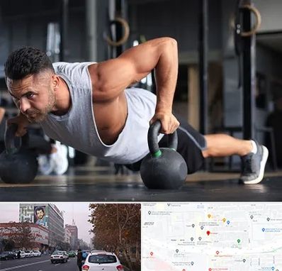 باشگاه فیتنس آقایان در کارگر شمالی 