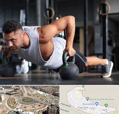 باشگاه فیتنس آقایان در پرند
