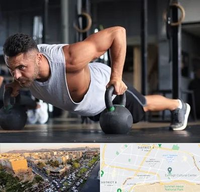 باشگاه فیتنس آقایان در تهرانپارس 