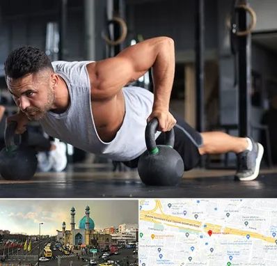 باشگاه فیتنس آقایان در رسالت 