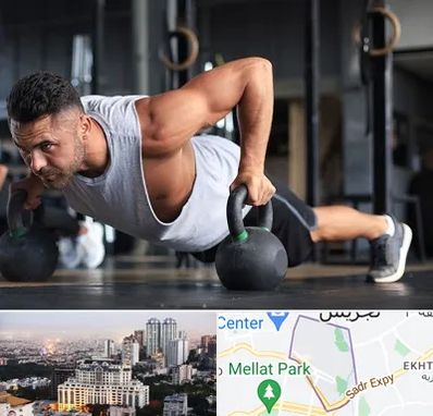 باشگاه فیتنس آقایان در الهیه 