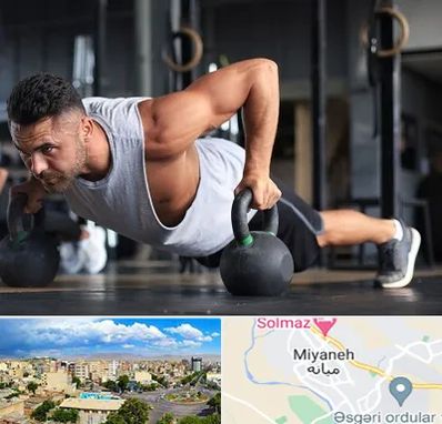 باشگاه فیتنس آقایان در میانه
