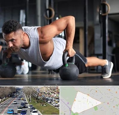 باشگاه فیتنس آقایان در احمدآباد مشهد