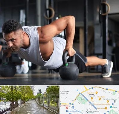 باشگاه فیتنس آقایان در خیابان ارم شیراز