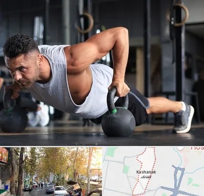باشگاه فیتنس آقایان در کاشانک