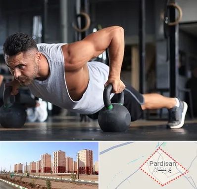 باشگاه فیتنس آقایان در پردیسان قم