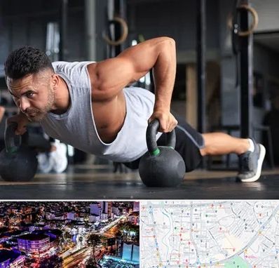 باشگاه فیتنس آقایان در منظریه رشت