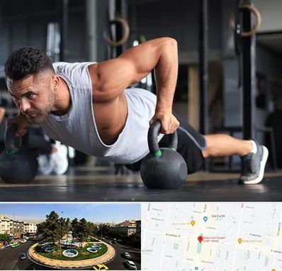 باشگاه فیتنس آقایان در هفت حوض 