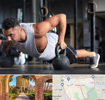 باشگاه فیتنس آقایان در شهر ری