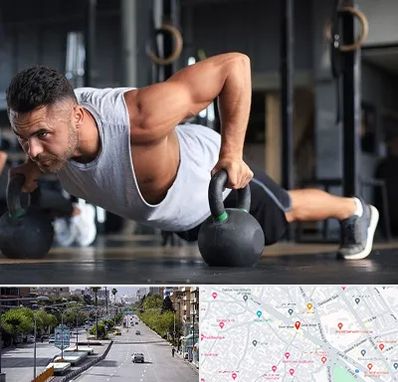 باشگاه فیتنس آقایان در خیابان زند شیراز