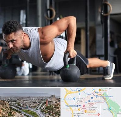باشگاه فیتنس آقایان در معالی آباد شیراز