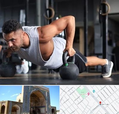 باشگاه فیتنس آقایان در مصلی مشهد