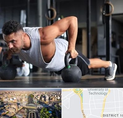 باشگاه فیتنس آقایان در استاد معین 