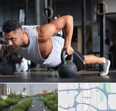 باشگاه فیتنس آقایان در توانیر