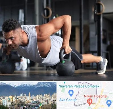 باشگاه فیتنس آقایان در آجودانیه 