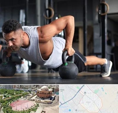 باشگاه فیتنس آقایان در گلستان اسلامشهر