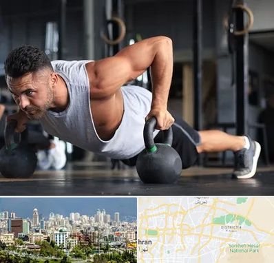 باشگاه فیتنس آقایان در شرق تهران 