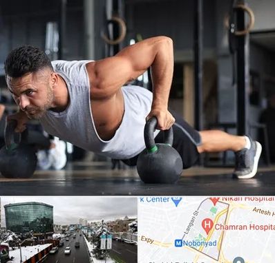 باشگاه فیتنس آقایان در اقدسیه 