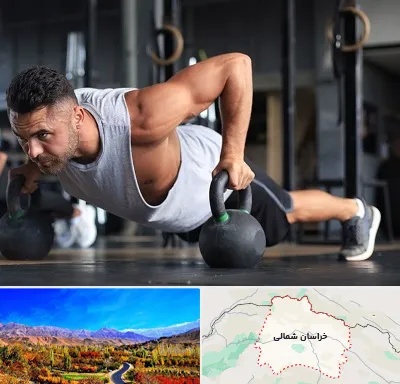 باشگاه فیتنس آقایان در خراسان شمالی