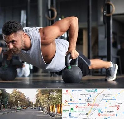 باشگاه فیتنس آقایان در شریعتی 