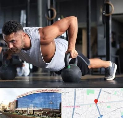 باشگاه فیتنس آقایان در نصف راه تبریز