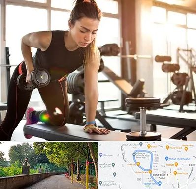 باشگاه فیتنس بانوان در فلکه گاز رشت