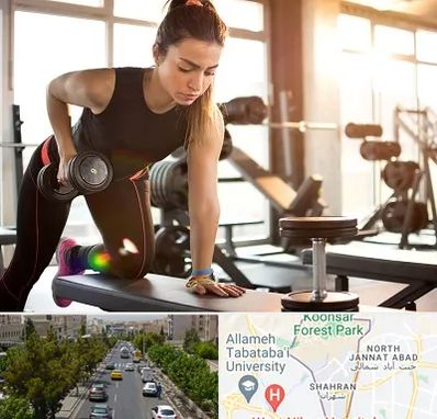 باشگاه فیتنس بانوان در شهران 