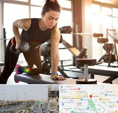 باشگاه فیتنس بانوان در بلوار توس مشهد