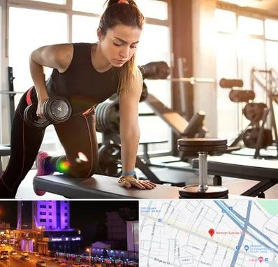 باشگاه فیتنس بانوان در آبرسان تبریز